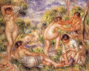 Pierre Renoir Bathers Spain oil painting reproduction